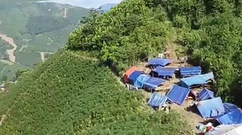 Hiện tại 17 Hộ dân với 115 Nhân khẩu Thôn Kho Vàng ,vẫn đang an toàn tại các Láng lánh nạn chưa thể quay về.