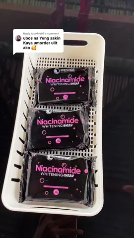 Replying to @akhie09 naka sale pa din to for only ₱129 pesos 5pcs soap + freebie 🥹💯 #fyp #fypage #fypp #fyppppppppppppppppppppppp #fyviralvideo #niacinamide #niacinamidesoap 