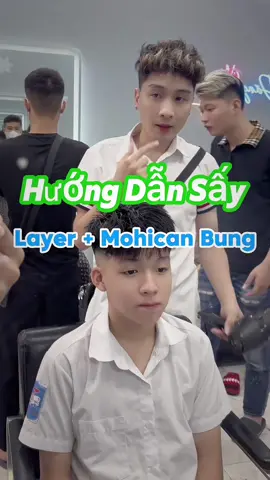 Hướng Dẫn Sấy Bung 👌✅#hảiđăngidoltócphố #hảiđăngtócboyphố @Anh Tuan 