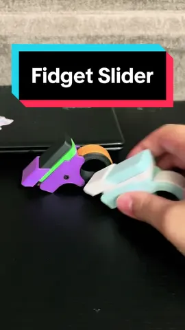 Made my own version of the fidget slider :) #3dprinting #fusion360 
