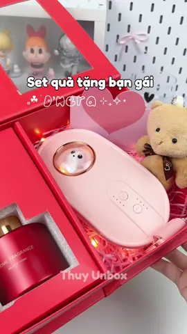 Set quà tặng bạn gái siu tâm lý #unboxing #unbox #review #setquatang #maymassage #maymassagebung #daichuomambung #maylamambung #setquatangbangai #dhera #setquadhera 