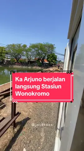 Ka Arjuno berjalan langsung St Wonokromo #fypシ #fyp #cc206 #toiletridekeretaapi #toiletride 