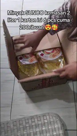 Langsung co keranjang kuning dan pakai saldo bonus kalian yahh.. 🥰☺ #minyaksunco #sunco #minyakgoreng #promominyakgoreng #fyp 