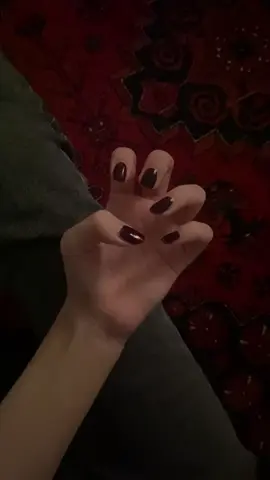 cherry read 🍒 #fyp #اكسبلورexplore #lana #cherry #nailpolish #red 