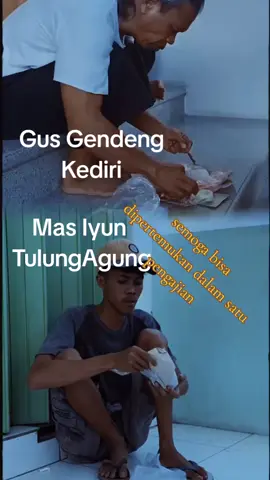 Gus Gendeng sosok penceramah kondang asal kediri yg memang punya khas untuk makan ngemper dan mas Iyun pun ternyata ada kemiripan dengan beliau semoga bisa di pertemukan nantinya. #masiyun #fauzana1515  @gusgendeng_official  #kandangsobatngaret  #jamaahkawulopinggiran  #sobatngaritnusantara🔥🔥  #fypシ゚viral 