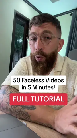 The easiest way to bulk create faceless video content for social media. Save this video so you can keep coming back to it.  #facelesscontent #tutorial #socialmediatips #contentcreatortips #onlinebusinessforbeginners #digitalmarketingforbeginners 