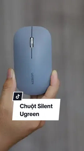 Chuột không dây Silent Ugreen MU001 có kết nối bluetooth click siêu êm #chuotkhongday #chuotsilent #chuotimlang #chuotvanphong #chuotbluetooth #chuotbluetoothkhongday #ugreen #duymereview 