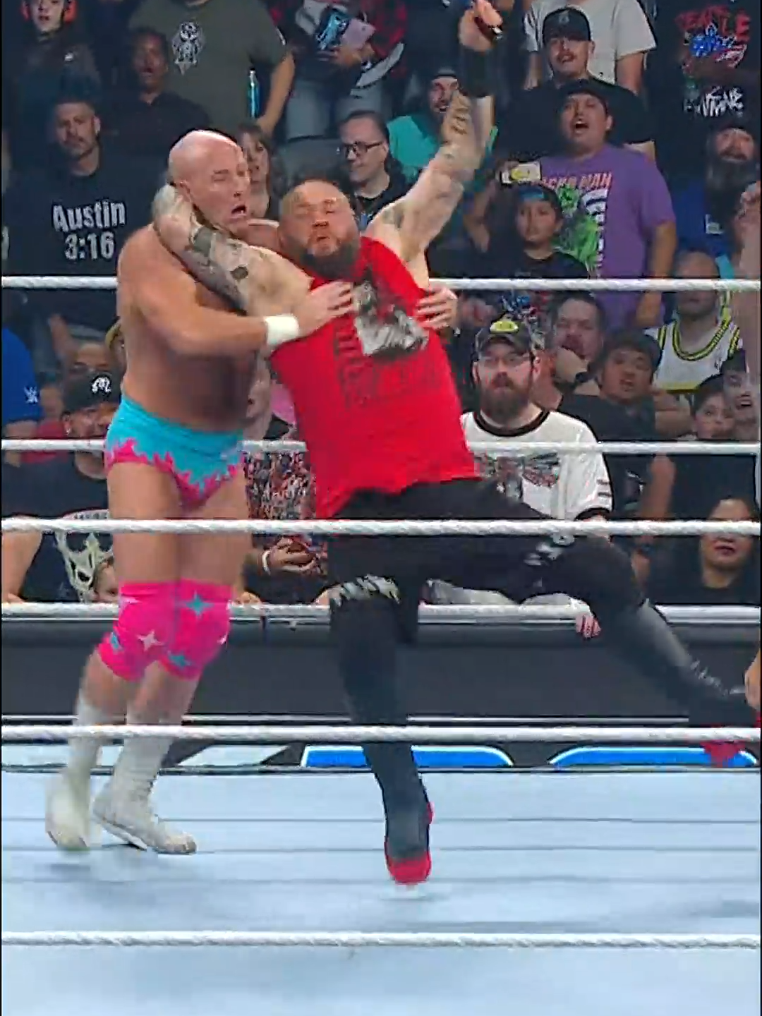 Poor Ricky 😭😭😭 #WWE #KevinOwens #Ricky