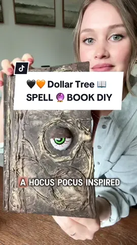 👁️ Ready to cast spells!📖🔮 What do you think of this Halloween DIY?!  📸👇🏻 SHOPPING list: 🛒 Dollar Tree Book  🛒 Dollar Tree Eyeballs 🛒 Dollar Tree Tissue Paper 🛒 Dollar Tree Paint (Brown, Black, Gold)  🛒 Dollar Tree Mod Podge 🛒 Amazon Cordless Hot Glue Gun SHOP 🛍️ HOT GLUE GUN: 👉🏻Click link in Bio 👉🏻Select Amazon Storefront 👉🏻Shop ‘DIY Materials’ tab!  • • • • #dollartree #halloweendecor #DIY #craft #halloweendecorations #dupe #design #hocuspocus #bookstagram #spell #salem #homedecor #halloween #interior #homedesign #DIY #interiordesign #explorepage #reelvideo #newreel #trending #ghost #dollarstore #kidcrafts #falldecor #fall #spooky #diycrafts #halloweencrafts #seasonal@Dollar Tree  @Emma Villaneda  @Emma Villaneda 