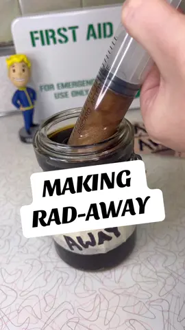 Making Fallout’s Rad-Away #fallout #crafting #mrsfallout #fallouttok 
