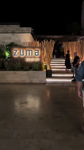 This Zuma location was such a vibe with great music! The omakase was honestly a lot of food for 2 people in my opinion, but all very good and carefully selected #zuma #zumabodrum #bodrum #restaurant #honeymoon #vacation 