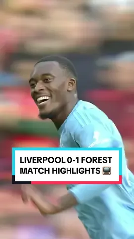 A special win at Anfield! 😍 Highlights from Liverpool 0-1 Nottingham Forest 🍿