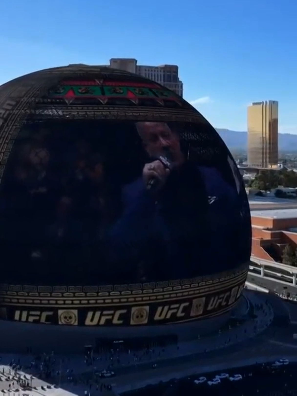 IT'S TIME 😤🚨 #brucebuffer #spherelasvegas #UFC #mma