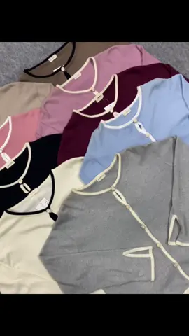 Warna” di Karina Cardigan emang cakep semua sii😫🥰🛍 #cardiganoutfit #basiccardigan #knitwear #outfitinspo 
