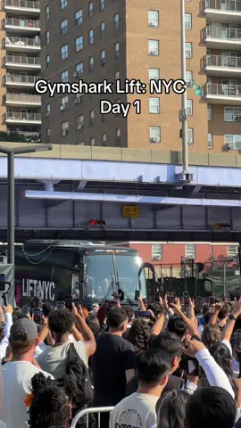 @Gymshark Lift: NYC Day 1 ✅ #gymshark #gym #nyc #liftnyc #davidlaid #keiani #GymTok 