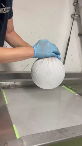 Hydro Dipping Football #satisfying #hydrodipping 