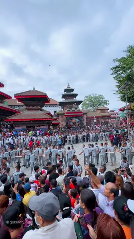 Beginning of Indra Jatra-2081. #foryou #fyp #foryoupage #indrajtara #kathmandu #basantapur #indrajatra #indrajatra2081 #viral #goviral #gocooldhungel #jatra 