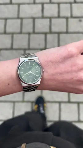 Stainless steel never looked so sleek. Enriched with a deep green dial, Casio MTP-B145D-3AVEF isn’t just a timepiece. It’s timeless. #CasioVintage #CasioVintageCollector #CasioFans #FYP #Trending #OOTD 