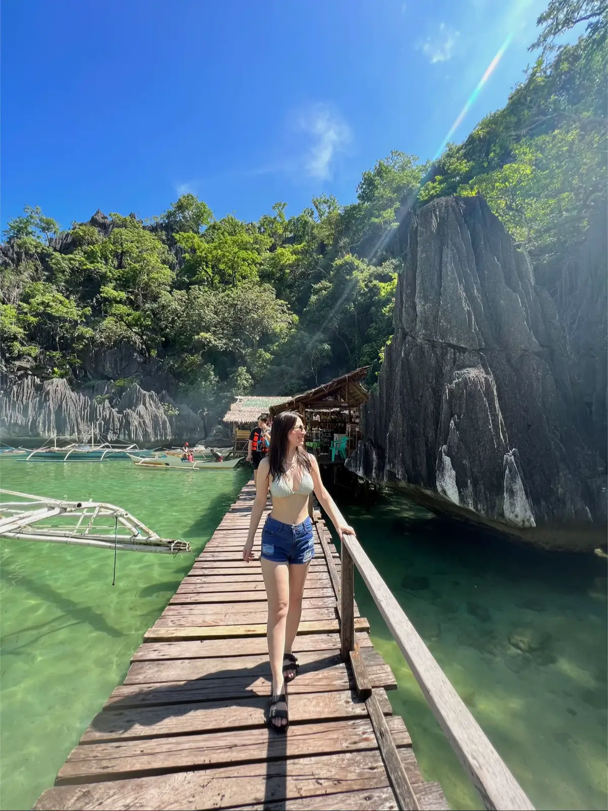 no filter pics! this is paradise. 🥰💚 #fyp #travel #coron #coronpalawan #palawan #ph 