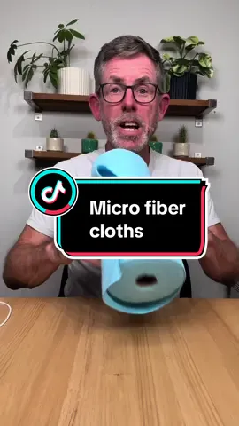 50 microfiber cloths on a roll.  Lint-free, soft and resuable and easy to tear off.  #microfiber #cloth #cleaning #kitchen #bathroom #tiktokmademebuyit 