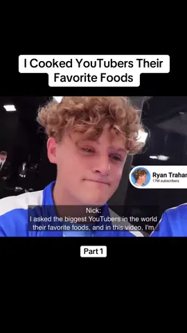 Part 1 I Cooked YouTubers Their Favorite Foods