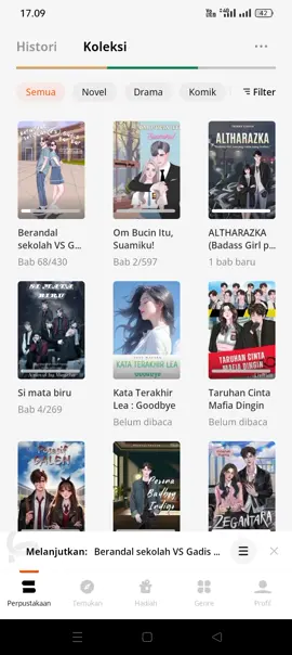 saran novel dari kakak