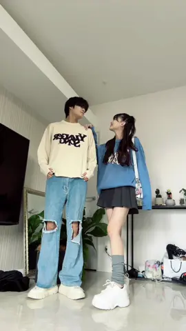 お揃いコーデ#VTR #YouTube #カップル 