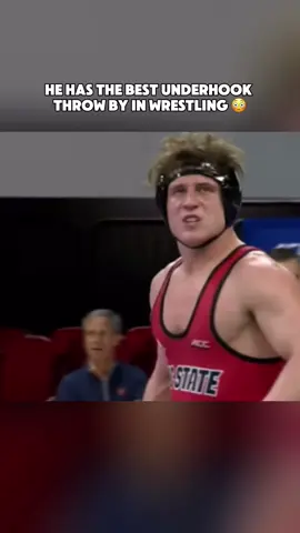 Trent Hidlay has the best underhook throwby in wrestling😳. He hit it successfully on Hassan Yazdani and David Taylor who are pound for pound giants #fyp #wrestling #grappling #takedown #usawrestling #sport #mma