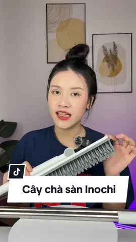 Cây chà sàn Kirei Inochi : Xoay 180 độ - Vệ sinh tận ngõ ngách, tiện lợi lắm nha. #caychasan #vesinhnhatam #caychasannhatam2in1 #caychatoilet  #inochi #salegiuathang 