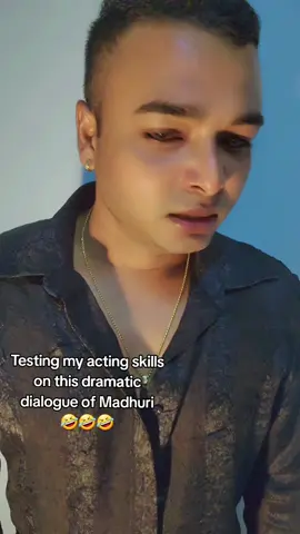 A Raja a, I said come on 🤣🤣 I could not hold it anymore 🤣 #crazy #justforfun #dramatic #fun #crazy #bollywooddialogue #madhurie #expression #omg #fyp #foryourpage #madhuriexpression #madhuridixit #Raja #justanact #acting #crazyme