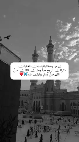 إلى من وصفنا بالمؤنسات الغاليات،ذكرتك الروح حباً وعليك القلب صل، اللهم صلّ وسلم وبارك عليه🦋❤️