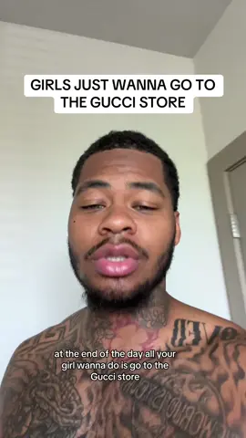 All she wanna do is shop bruh 😭 make sure everything is everything before everything is nothing #goochi #CleanTok #takecare #of #yo #temple 