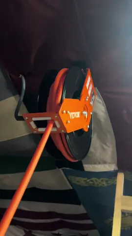 @Vevor Tools hooked me up! Yall do yourself a favor and get an air hose reel from them. It is well built and priced right. #vevor #garage #mechanic #tiktokshipfinds #fyp 