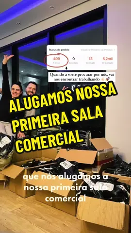 Alugamos nossa primeira sala comercial e tiramos nossa operação de dentro de casa!!! 🙏🏻🚀 #dicadevendas #vendasonline #vendendonainternet #ganhandodinheiroemcasa #marketingdigital #shopee #vendasshopee #comovendernashopee #afiliadosshopee 