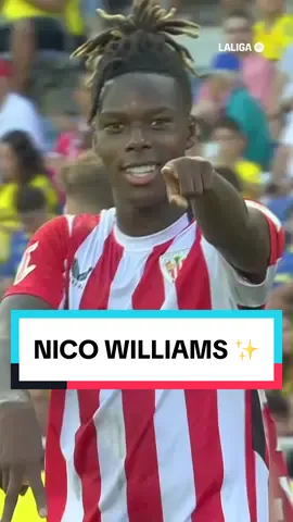 ⭐️ 𝗦𝗧𝗔𝗥𝗕𝗢𝗬 🔟 Nico Williams.  #LasPalmasAthletic #LaLigaHighlights #athleticclub #athleticbilbao #athletic #nicowilliams #goal #gol #laligaeasports #tiktokfootballacademy 