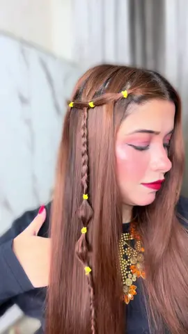 Short hair hairstyle tutorial✅ #hairstyle #shorthairstyles #hairstyles #waterfallhairstyle #hairstyleinspo #hairhack #hairideas #viral #foryou #pageforyou #viralvedio #mairakhan 