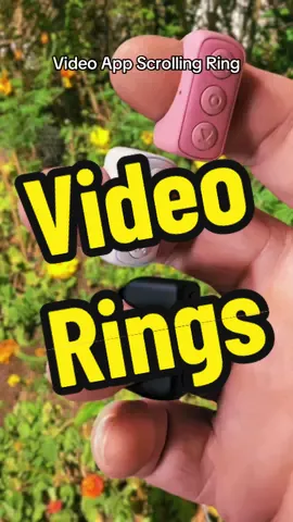 Video Scrolling Ring Remote #ring #video #remote 