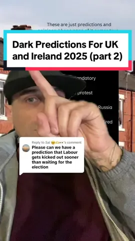 Replying to @Sal 😵‍💫🫶👀 Dark Predictions For The UK and Ireland 2025 (part 2) #fyp #darkpredictions #uk #unitedkingdom #ireland #Wales #Scotland #england 