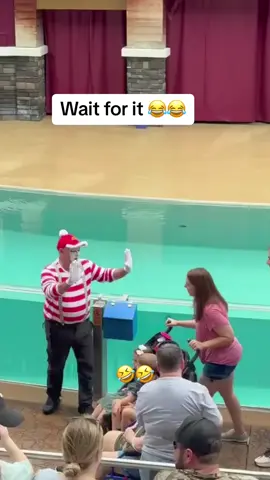 Tom the mime 😂😂 #tomthemime #seaworld #seaworldorlando #funny #mime 