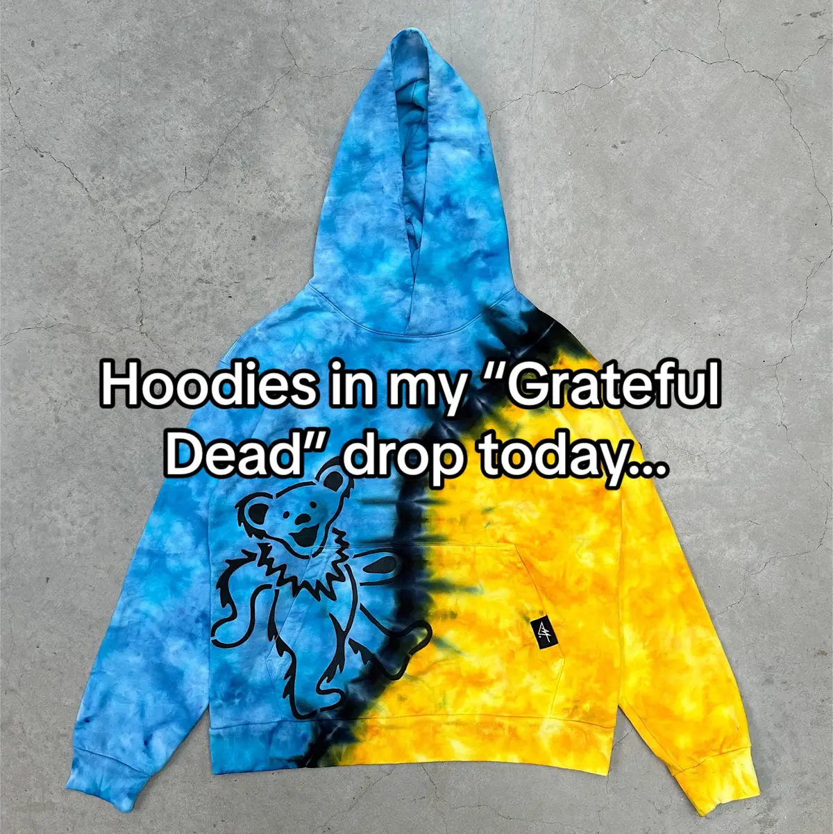 1-6 Custom hand dyed grateful dead hoodies now available on MJA.com! Links in bio!