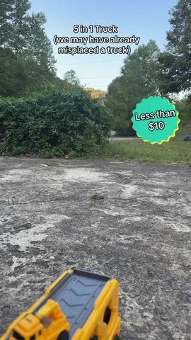 So we may have misplaced 1 of the trucks already but if there’s one thing I know from being a 4 time boy mom is that you cannot go wrong with a truck toy and you are technically getting 5. We have played with this nonstop for a week. These would be great for all the little boys on your Christmas list. #boymomlife💙 #boymomproblems #toytruck 