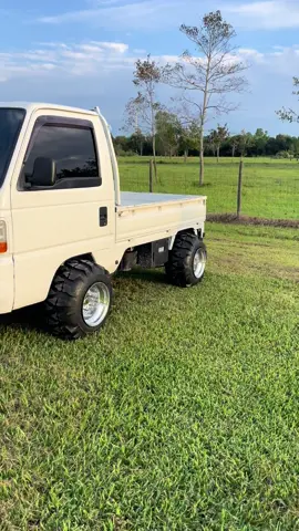 Whats a turning radius?#honda#acty #minitruck #mudgrapps #bubbatruck🌾 #weldsandboggers 