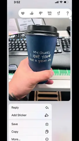 Morning cup of coffee. Made with love ☕️♥️ #husband #wife #momtok #fyp #coffee #lovenotes #dontstopdating