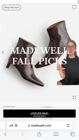 Items I’m currently eyeing from @madewell for fall! Use: EARLYACCESS for 25% off sitewide! #fashiongirl #capsulewardrobe #fashiontiktok #closetstaples #fall #fallshopping #fallstyle #wishlistideas #madewell #greenscreen 