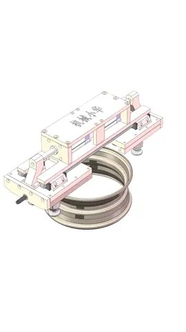 Cơ cấu kẹp phôi tròn, áp dụng cho vành xe #khoahocsolidworks 