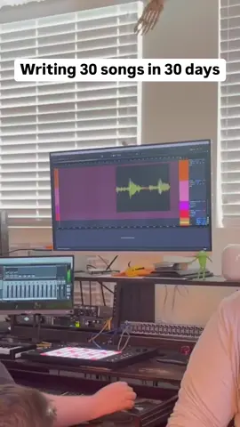 Day 30: “All of My Friends Live Better Than Me”  and that’s a wrap!!! Thank you to everyone who watched this series. Writing is our favorite thing to do, so it’s always nice to see people connecting to our songs. Special thanks to @anthonyjacobreed for co-writing/producing this :) #day30 #30songsin30days #singing #originalmusic 