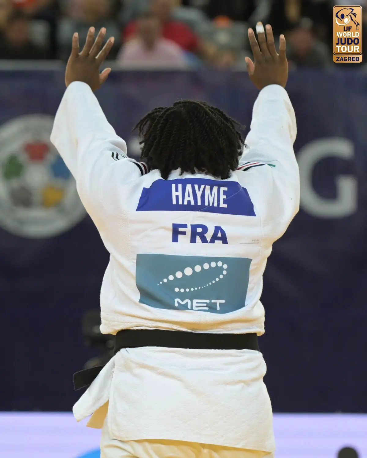 Hayme shows that the +78 kg category in France is truly one of the strongest! 🇫🇷🥇 Follow all the action on JudoTV.com 💻 #JudoZagreb #Judo #Zagreb #Croatia #Sport #WJT #RoadToLA2028 