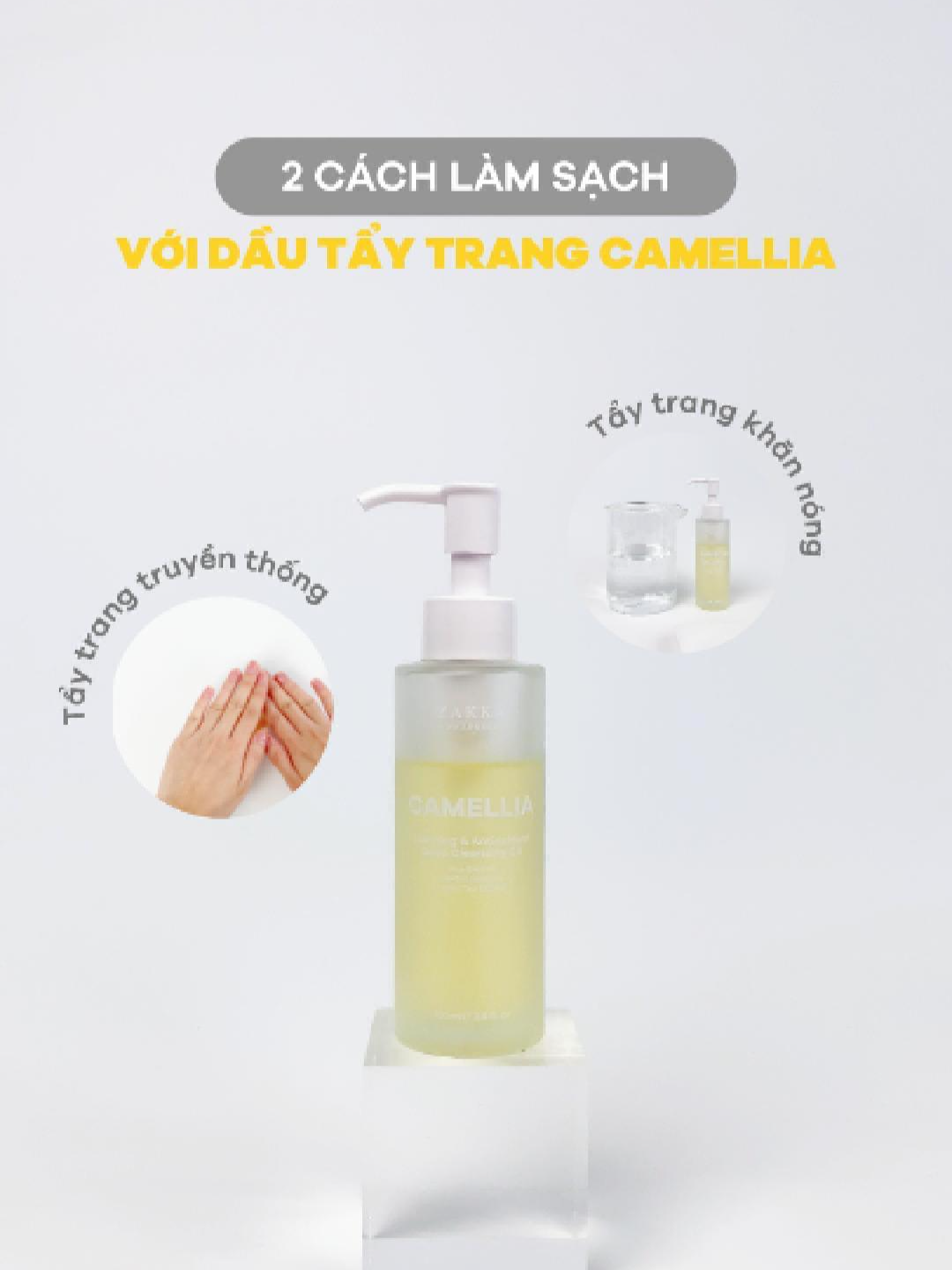 Có thể bạn chưa biết 2 cách làm sạch da hiệu quả với Dầu tẩy trang Camellia nhà Zakka?! Cùng theo dõi video này nha! #zakka #zakkanaturals #dautaytrang #lamdep #fyp #lamsachsau #dtt