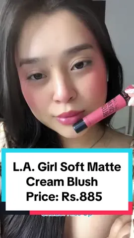 @L.A. Girl Cosmetics Soft Matte Cream Blush (Kiss Up) ✨ Instagram: prettyclicknepal #grwm #Skincare #WhatToWear #MakeupTok  #StyleTok #prettyclick #prettyclicknepal #keepsupporting  #DashainVibes #HamroChad