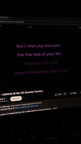 Billie Eilish - L’AMOUR DE MA VIE #cover #billieeilish